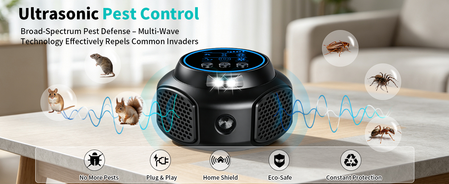 Humane Ultrasonic Repellent