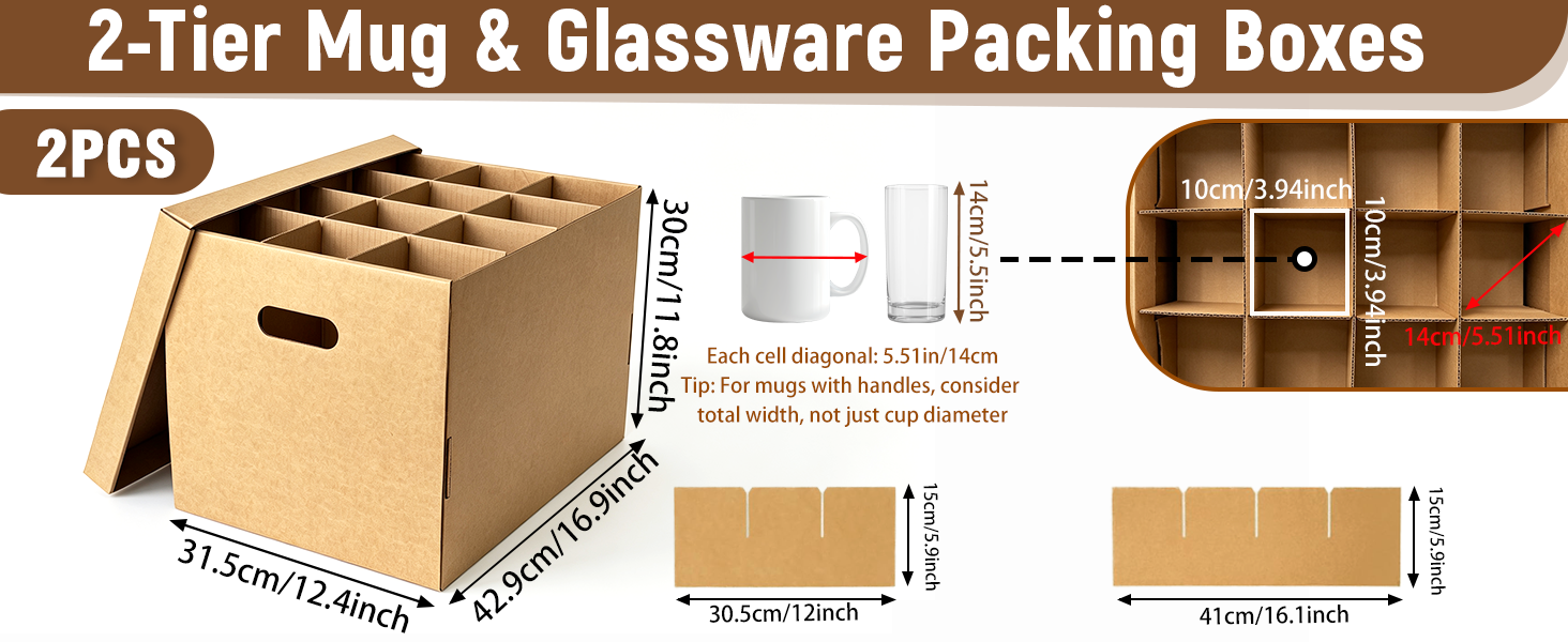 packing boxes for glasses