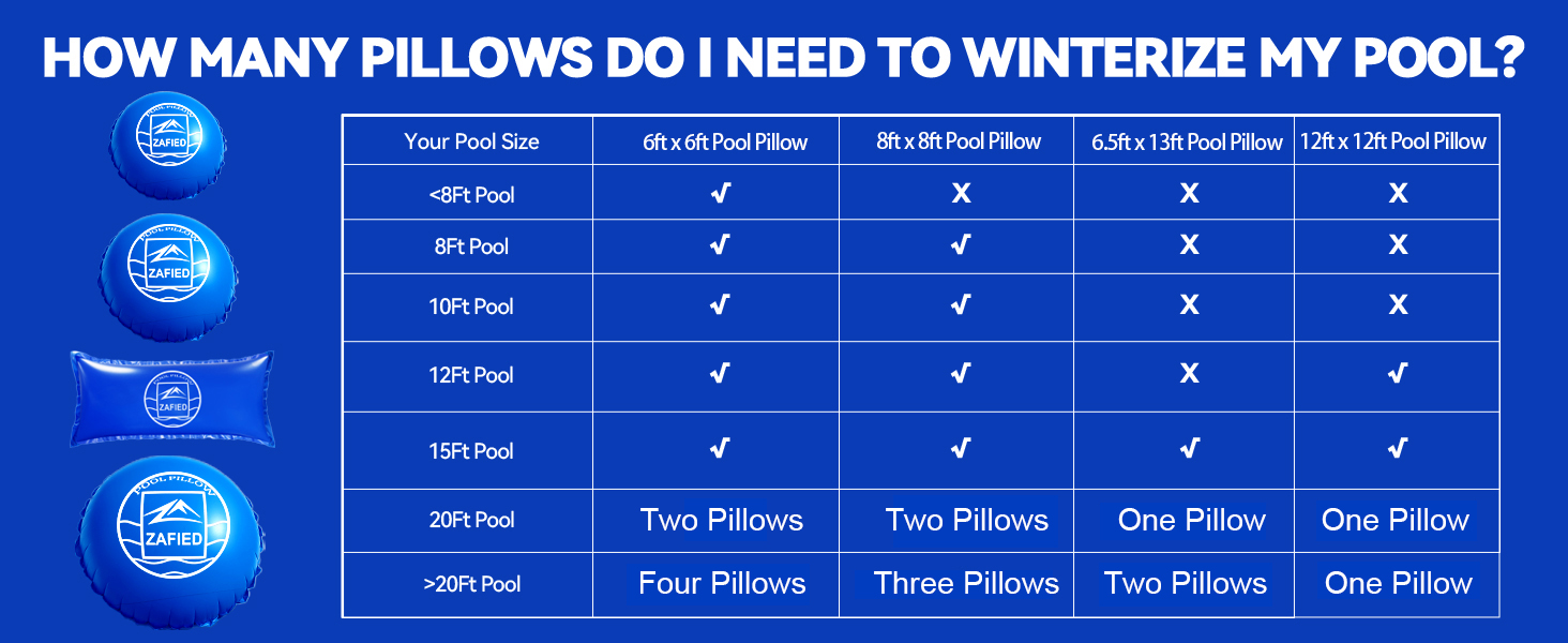 Pool Pillows