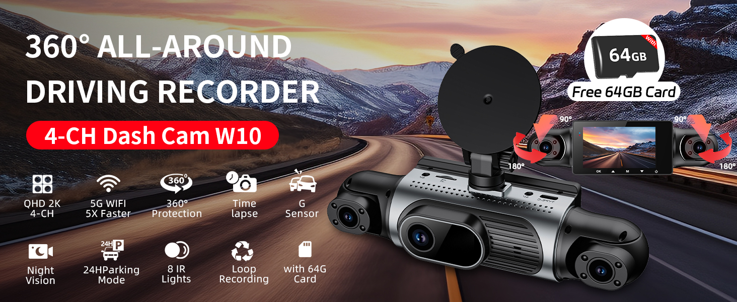 W10 DASH CAM