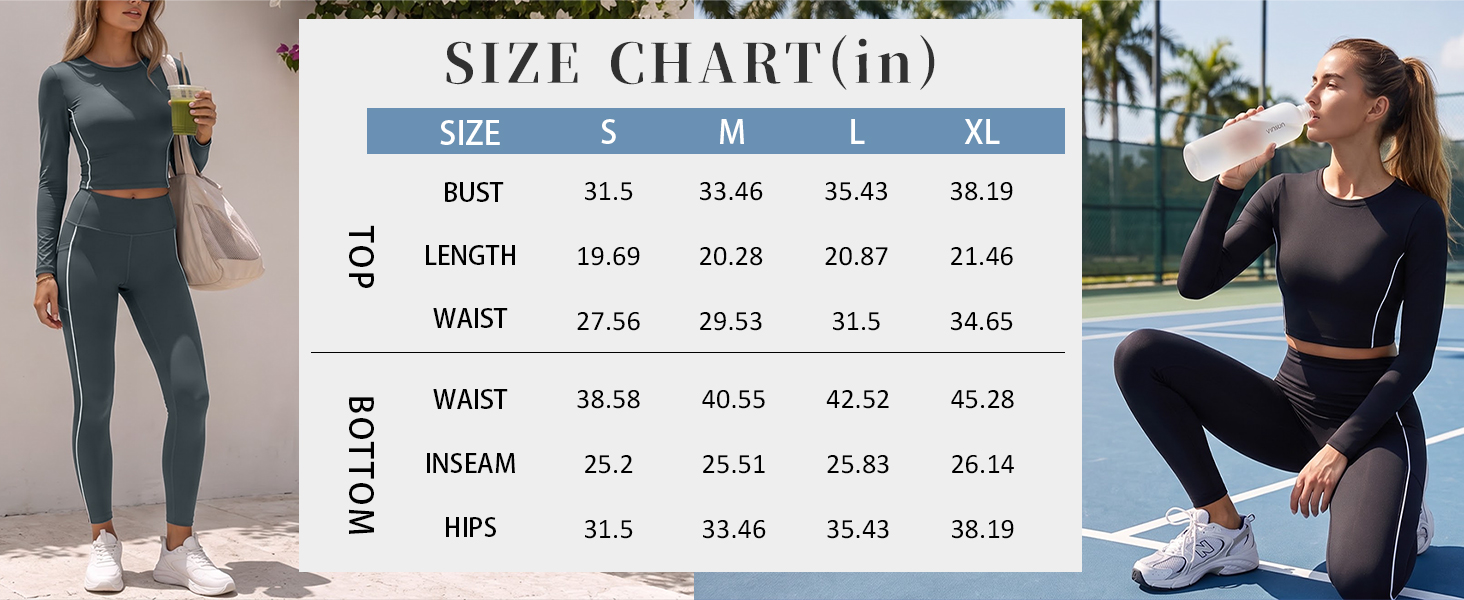 workout sets for women