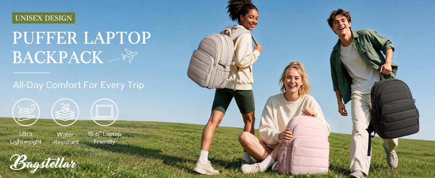 puffer backpack