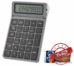 2-in-1 Wireless Bluetooth Number Pad