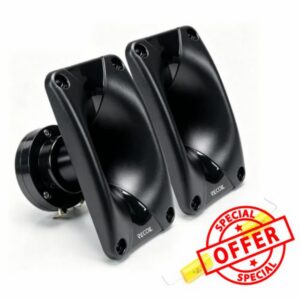 RECOIL HT25-8P Horn Driver Tweeter 100W Max Power Audio Capacitor Car Pair                                                          25mm Neodymium Driver 1" Voice Coil 8 Ohms