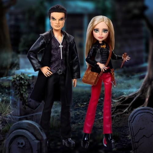 Faux-Leather Clothes with Accessories like Stake