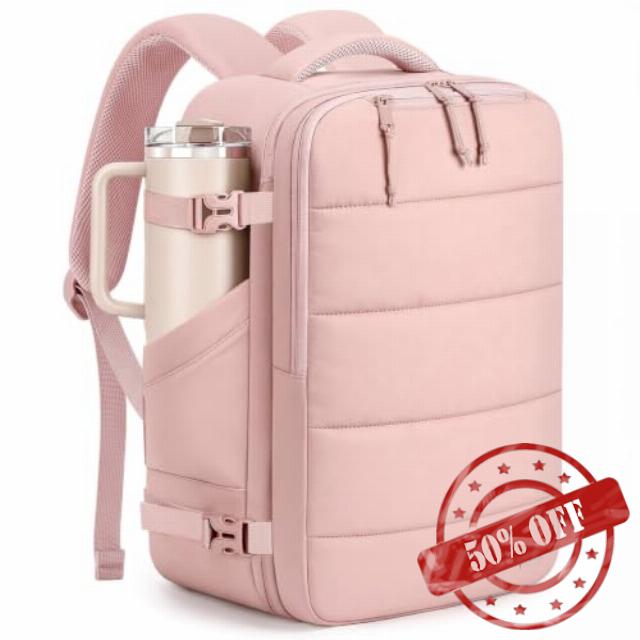 mibasies 35L Carry-On Travel Backpack for Women