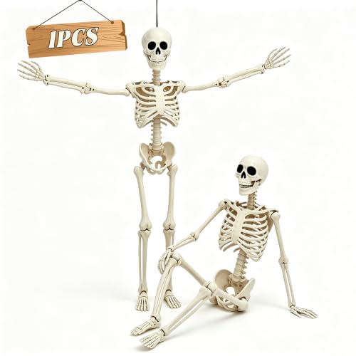 69" Posable Full Body Skeleton with Movable Joints