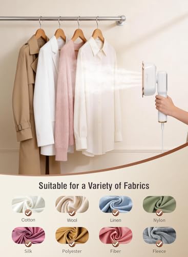 Handheld Garment Steamer and Iron