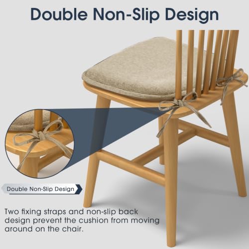 Anti-Slip Kitchen Chair Cushion Se