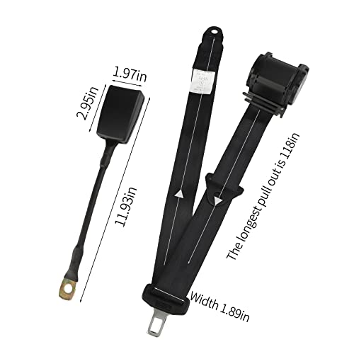 Adjustable Lap Strap Replacement Kit for Go Kart