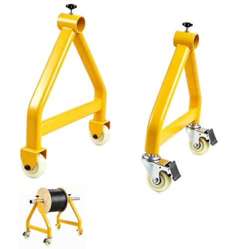 Spool Holder with Brake Wheels