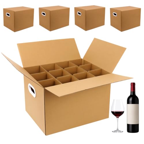 12 Compartments                                                          16x12x12 In Boxes