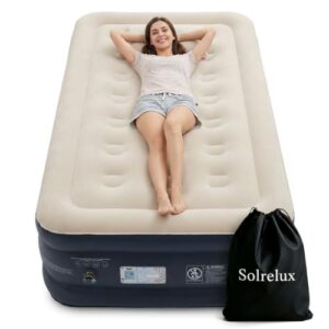 18" Raised 2-Min Fast Inflatable Blow Up Mattress