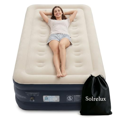 18" Raised 2-Min Fast Inflatable Blow Up Mattress