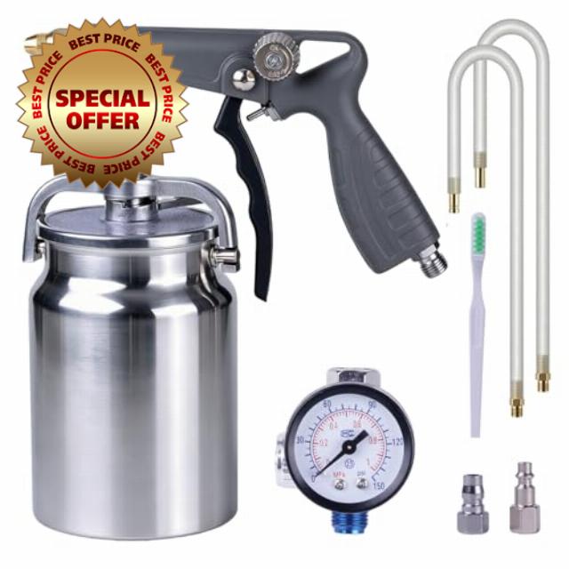 GS Undercoating Spray Gun Kit - Versatile Undercoating Gun for Vehicles
