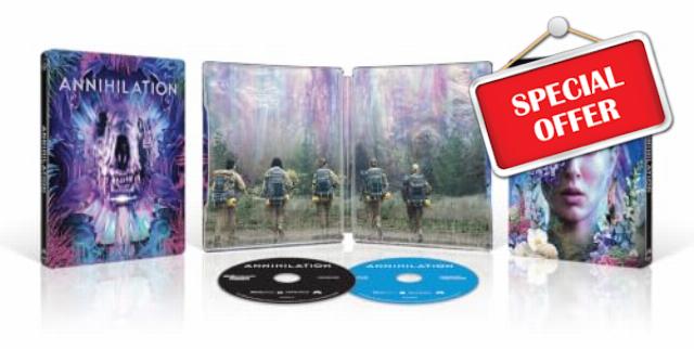 Annihilation (Limited Edition SteelBook) [4K UHD + Blu-ray + Digital]
