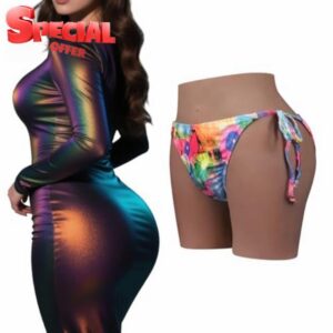 Crossdressing Silicone Fake Vagina Panties Butt Lifter Pants Underwear for Crossdressers Transgender Dragquee