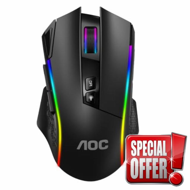AOC GM401 Wireless RGB Gaming Mouse