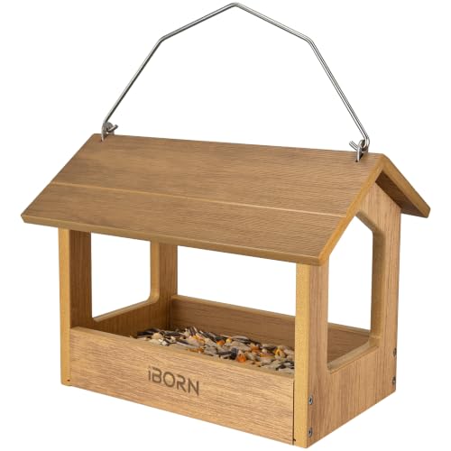 WPC Platform Feeder with Metal Hanger
