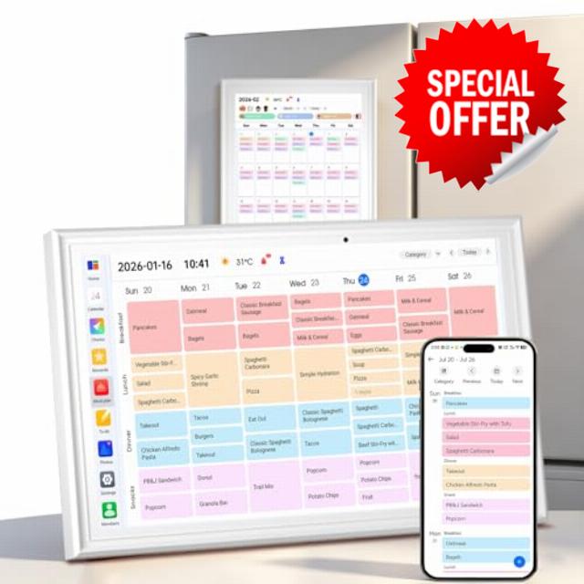 15.6" Digital Calendar