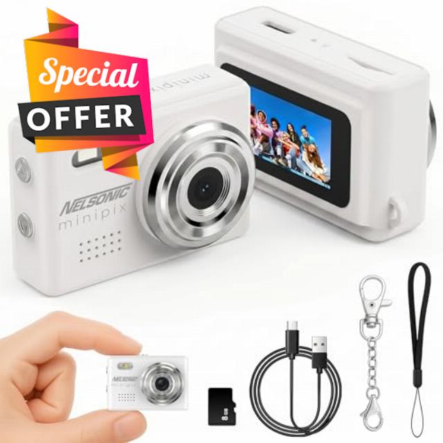 MiniPix 1080P Digital Keychain Camera