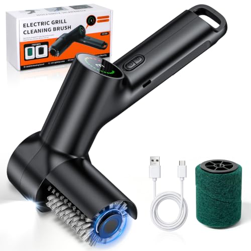 Portable BBQ Grill Cleaner LED Light