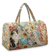 YDTOADDIT Quilted Duffel Bag Camper, Weekend Duffle Bags for Women Travel | Journey Travel Duffle...