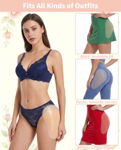 Hip Dip Butt Enhancer Pads self adhesive silicone pads add side-hip and buttock volume under dresses
