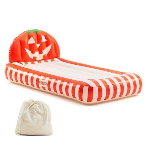 Pumpkin Halloween Inflatable Sleepover Bed