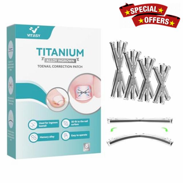 4 Multi-Sizes Ingrown Toenail Treatment Corrector for Toenail Quick Relief                                                          3x Stronger Pull Force Ingrown Toenail Corrector Strips Relief Removal Tools Kit for Home Use