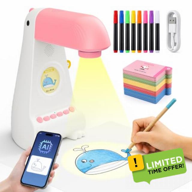 AI Drawing Projector for Kids