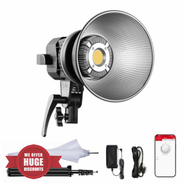 GVM 80W LED Video Lighting Kit with Umbrella&Stand