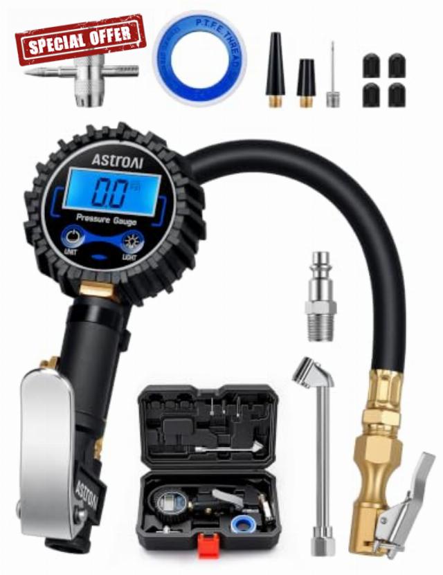 AstroAI Digital Tire Pressure Gauge with Inflator