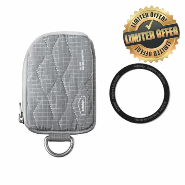 bitplay Magnetic Quilted Mini Pouch
