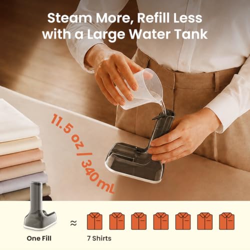 2-in-1 Steam Iron Wrinkle Remover for Travel