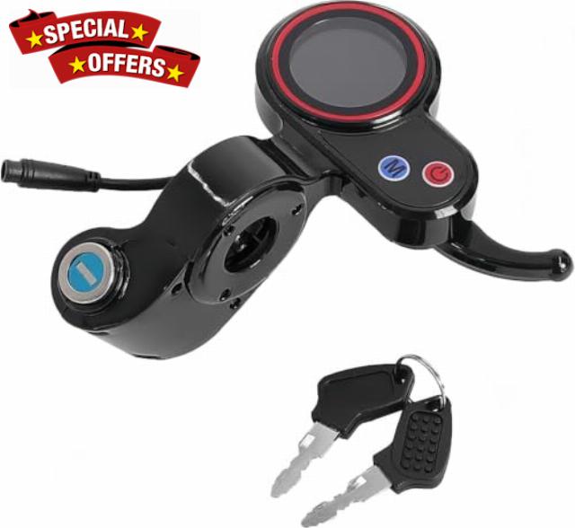 Electric Scooter LCD Display Dashboard Kickscooter Panel for H5                                                          6-Pin Speed Controller