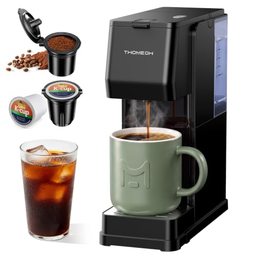 Hot and Iced for K-cup Pods and Grounds Mini Size