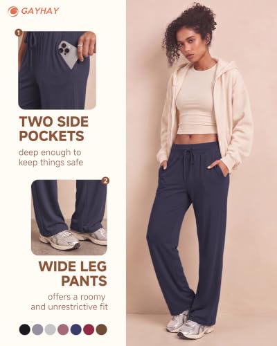 Elastic Waist Drawstring Soft Stretch Joggers