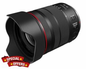 Canon RF20–50mm F4 L is USM PZ Lens