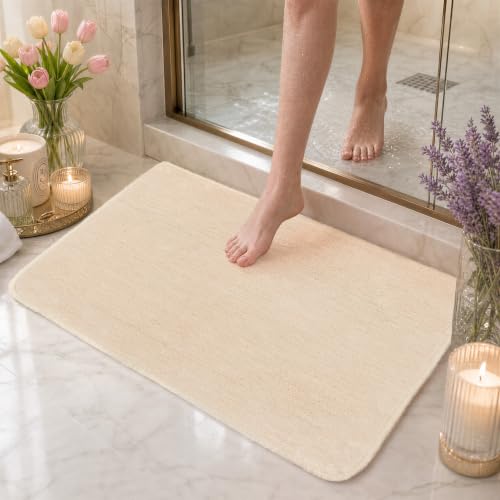 Absorbent Quick Dry Non Slip Washable Bathroom Mat