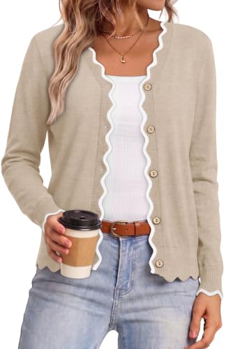 Scalloped Contrast Trim
