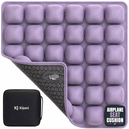 Inflatable Travel Cushion Built-In Pump