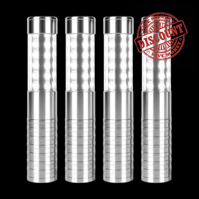 4PCS LED Bottle Service Lights - Rechargeable Champagne Bottle Light                                                          VIP Strobe Bottle Lights for Liquor Wine Bottles