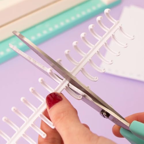 6 pastel spines included