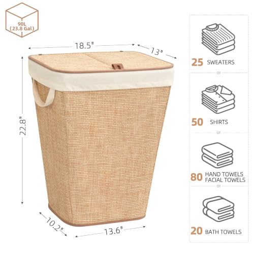 Heavy-Duty Waterproof Teslin with Steel Frame Clothes Organizer Bedroom Bathroom
