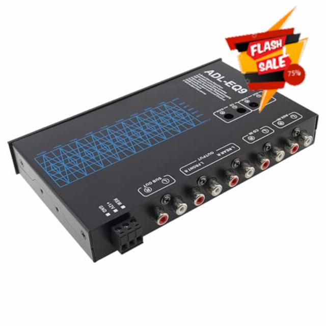 9-Band Car Audio Equalizer