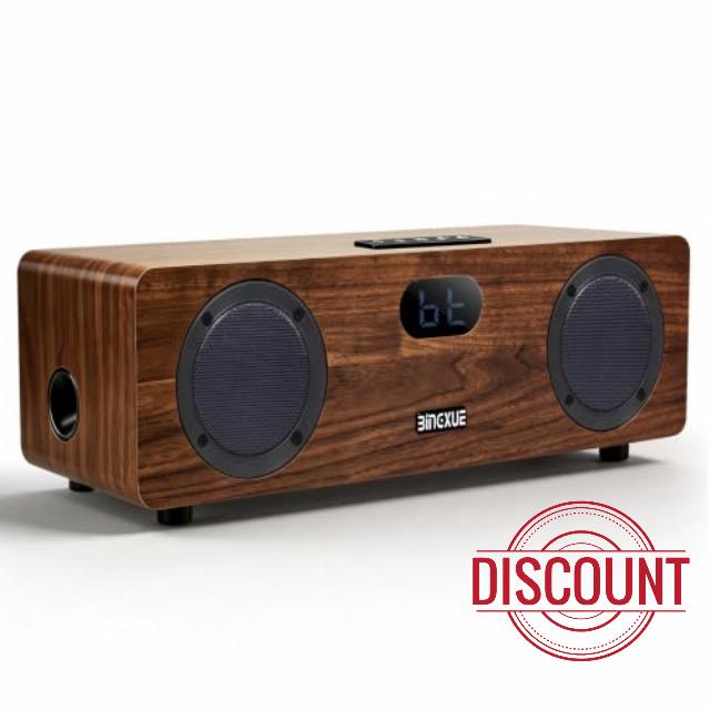 2.1 Channel Bluetooth 5.0 Wooden Speaker
