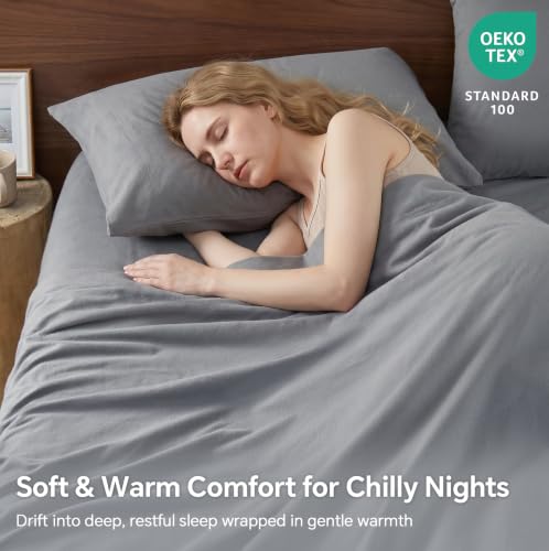4 Pieces Ultra Soft Warm Velvety