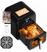 CARORI 8QT Electric Pressure Cooker, 24 Programs, Touch and Dial Control | 13-in-1 Multi-Cooker, ...