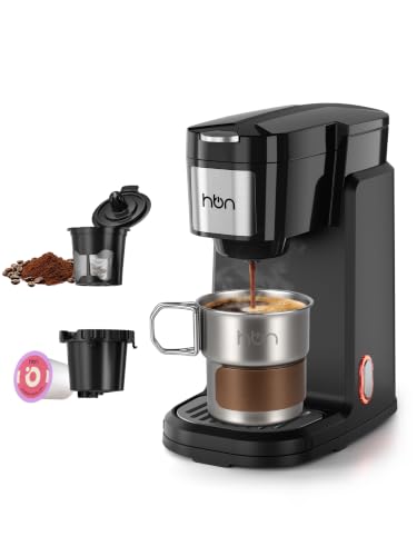 Compatible with Pods & Ground Coffee